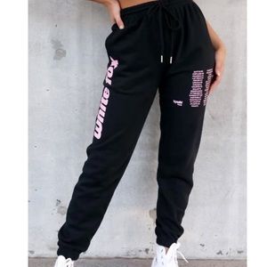 White Fox Tour Sweatpants